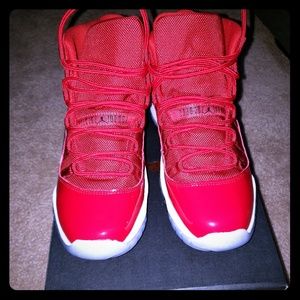 Limited Edition Red Retro 11 Jordan's
